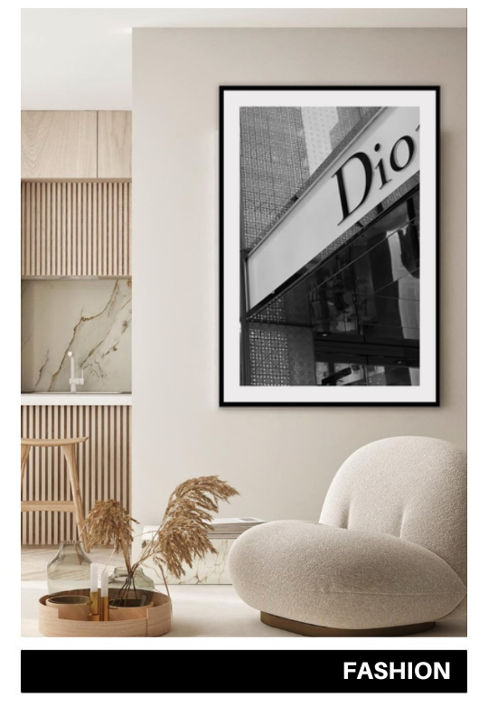 Fashion Suite Poster - Dior suite 