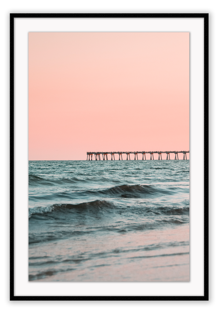 pink sky ocrean art framed art print Paddington Home Interiors  Homeware Furniture Interior Design 2019 Mordern Ideas - Canvas Home Interiors Sydney | Melbourne 