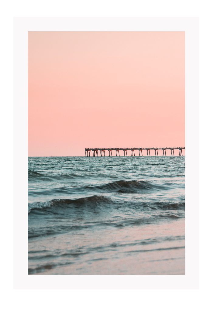 pink sky ocrean art framed art print Paddington Home Interiors  Homeware Furniture Interior Design 2019 Mordern Ideas - Canvas Home Interiors Sydney | Melbourne 