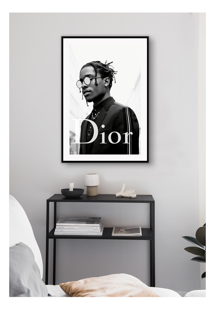 ASAP ROCKY - The face of Christian Dior's Fashion week 2016 campaign.